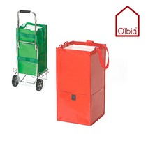 1P 레드 가정용 재활용 3단 분리수거함 쓰레기통 대용량 이동식 대형 스탠드 폐건전지 분리수거 카트 망 통, 단품
