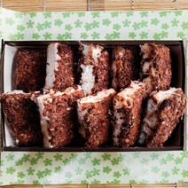 멥쌀팥시루세트 1kg (11개입) 건강간식 저당떡