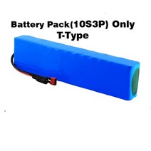 36v 배터리 10s3p 20ah 42v 18650 리튬 이온 배터리 팩 전자 자전거 전기 자동차 자전거 모터 스쿠터 20a bms 350w 600w, 36v 20ah 티에