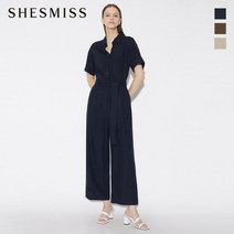 (정품)쉬즈미스 오픈 카라 린넨 점프수트_SWWOPM21100