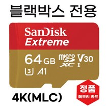 블랙뷰 DR5500L-2CH SD카드 블박메모리 MLC 64GB