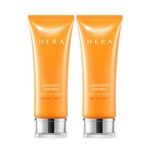 헤라 선 메이트 레포츠 선크림 SPF50+ PA++++, 70ml, 2개