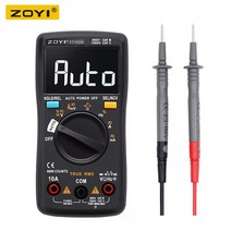 ZT102A 디지털 멀티 미터 6000 카운트 자동 113D 백라이트 AC / DC 전압계 트랜지스터 테스터 주파수 다이, 01 zt102a