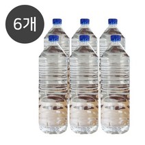 지리산생수 2L X 6개 라벨없는 대량 생수택배 무라벨