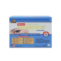 메가 슈퍼비젼 프리미엄 루테인 180캡슐, 2개, 90캡슐