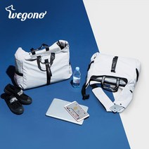 위고노 2way 와이드업 고양이/강아지 슬링백 퓨어그레이 M/L, L