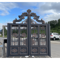 단독주택 대문 조립식 어닝 현관문 방음부스 단열 철문 주택대문 슬라이딩 접이식 자동, 스타일 9