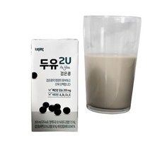 [비락] 두유 2U 검은콩 200ml 48개입