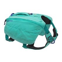 러프웨어 Ruffwear 프론트레인지 도그 데이팩 여행용 손잡이가 있는 백팩, Aurora Teal