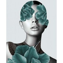 숫자로 포토커스텀 DIY 페인팅 성인 및 어린이용 캔버스에 그리기 풍경 초상화 홈 인테리어 선물, [09] 60x75cm diy frame, [06] 996073