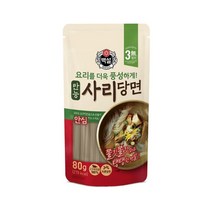 백설 만능 사리당면, 9개, 80g
