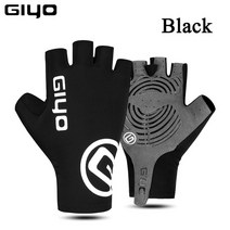 클래식바이크장갑 라이더 오토바이 글러브 GIYO Touch Screen Long Full Fingers Half Gel Sports Cycling, 08 Black Short