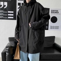 남자아우터코디 남자옷쇼핑몰 가을남성코디 댄디 스타일 남친룩 아우터 봄가을 후드 집업 자켓 (올핀)_1972EA