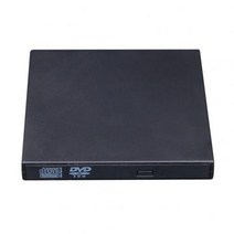 노트북 CD롬 외장 DVD 굽기 휴대용DVD플레이어 범용 외부 cd dvd 광학 드라이브 휴대용 usb 2.0 컴퓨터 노트북용 호환 109, 검은 색