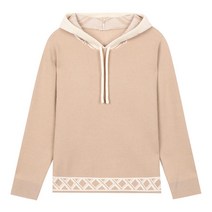 베스띠벨리 22F/W 배색 후드 프린팅 풀오버 BFU2930BE