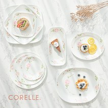 코렐 컨트리로즈 빈티지 2인 4인 6인 10인 혼밥 신혼 그릇 세트, 11우동기