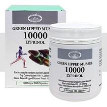 호주 네이처스탑 초록홍합 10000mg 180정(뉴질랜드)