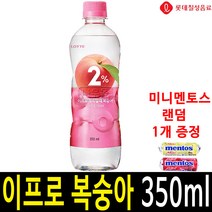 이프로 2% 부족할때 복숭아 240 350 500ML 1.5L 이온음료 과즙음료, 350ml, 20개