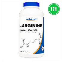 Nutricost 뉴트리코스트 L Arginine 아르기닌 300정