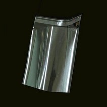 [바보사랑] 투명 비닐 접착 OPP봉투 폴리백 23X30cm+4cm 400매, 색상:투명