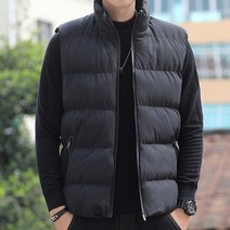 [최저가]남여공용 XL~4XL 심플한 빅사이즈 패딩조끼 3color