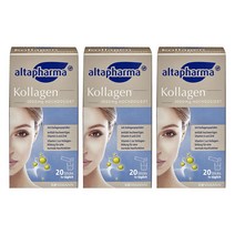 알타파마 콜라겐 3000mg 고용량 20스틱 3통