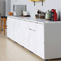 토파스 낮은탕비장 문짝형(도어형) 800 대리석상판 그레이 휴게실 탕비실, 다크