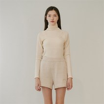 티엠오 바이 써티먼스 티엠오바이써틴먼스 PLEATED TURTLE NECK TOP (IVORY) (7796946)