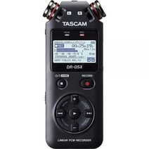 타스캠 녹음기 디지털레코더 휴대용 DR-05X 128GB