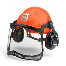 안전모 안면보호 방음 귀마개 헬멧 벌초 올인원 보호, 기술 헬멧 권장