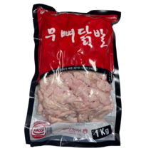 [무뼈생닭발] 푸드맥스 닭발 원료 무뼈닭발, 1kg, 5개