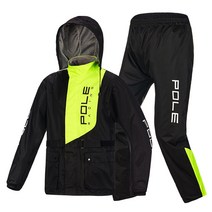 카멜롯 폴레이싱 방수 우의세트 우비 비옷 바이크 오토바이 S~3XL