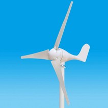 소형 풍력발전기 풍력에너지 바람개비 풍차 옥상, 100w24v+컨트롤러+플랜지+도구