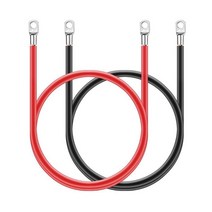 자동차 정전기방지5AWG 배터리 연결 케이블 터미널 순수 사인파 전원 인버터 접지선 XXFF, 한개옵션0, 한개옵션0