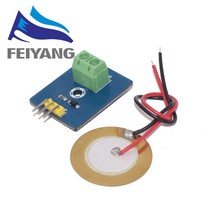 10PCS 드럼 시뮬레이션 압전 센서 아날로그 세라믹 진동 센서 모듈 Piezoelectricity For Arduino DIY KIT 전자 부품 액세서리 소스, 한개옵션0