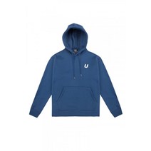 URBANAGE 펠트 로고 후디_더콰이즈 Felt Logo Hoodie_Turquoise