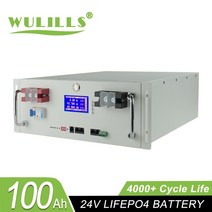 대형차부품 충전식 배터리 안전 금속 케이스 24v 100Ah 48v 50Ah lifepo4 RV 캠핑카 태양열 세금 없음, 02 24v 100AH -WTX