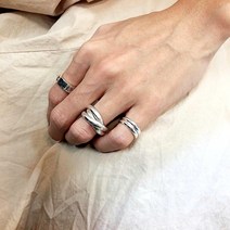 925실버 순은가락지 1돈 애끼반지 애끼링 실버반지 1pc