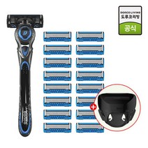 도루코 페이스7II 프레쉬 면도기+면도날17입세트헤드케이스포함, 단품