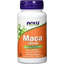 나우푸드 마카 500mg 식물성 100캡슐