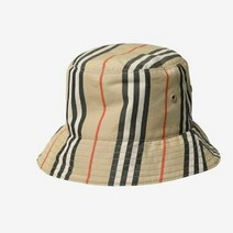 버버리 명품명품버버리 23SS Icon Stripe Reversible Bucket Hat 80562
