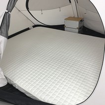 에어박스 에어매트 누빔커버 20cm 200 x 280 파이브맨, 다크그레이