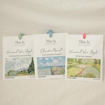 종이방향제 차량용 옷장 샤쉐 옷걸이 신발장 자동차 방향제 사쉐 5매, 명화종이방향제 - 에이프릴후레쉬 5매