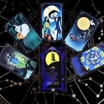 타로 카드 초보자 입문용 배우기 쉬운 점성 감성 운세 자연 데크 신비로운 점 메이저 및 마이너, 크리스마스