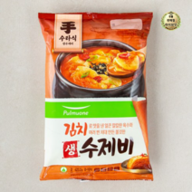 라이브잇 풀무원 김치 생 수제비 2인분 1개 423.2g