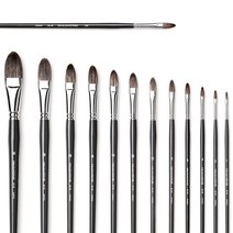 [화홍] 804 815 유화붓 낱자루 -종류선택(1~30호) - 화홍붓 미술붓 아크릴붓, 815유화붓 06호