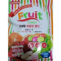 멜랜드 무설탕 과일맛캔디 92g, 5개