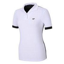 힐크릭 여성골프티셔츠 여름 여성저지 패치 반소매 니트 1HCSWM1565