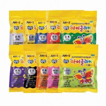 아모스 아이클레이 낱색 50g 슬라임비즈 슬라임파츠 슬라임DIY 슬라임만들기 액체괴물, 형광핑크