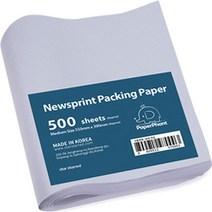 [갱지4절] PaperPhant 포장용 신문용지 4절, 500매